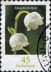 Briefmarke Maiglöckchen