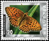 Briefmarke Schmetterling Schweiz