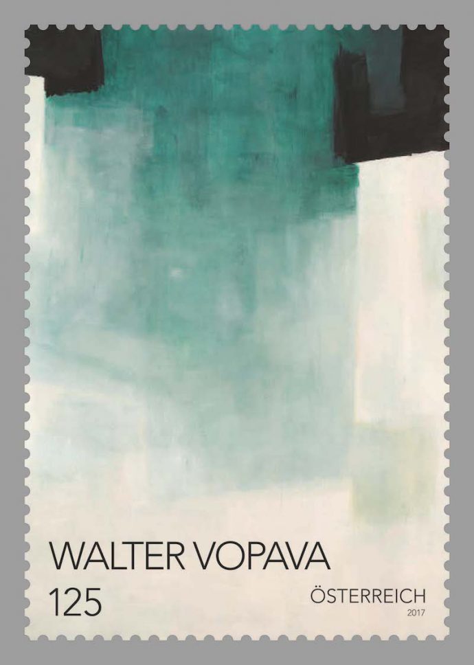 Walter Vopava - der Sir der Schwarzen Malerei (© Österreichische Post)
