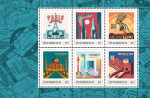 Briefmarken machen Lust auf eine Weltreise